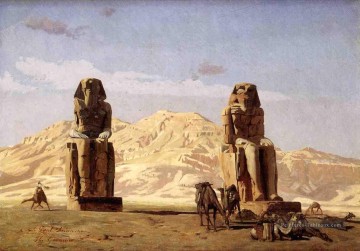 Jean Léon Gérôme œuvres - L’orientalisme grec et arabe de Memnon et Sésostris Jean Léon Gérôme
